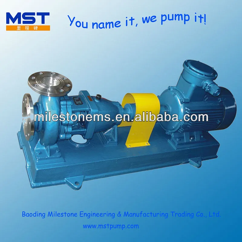 End suction anti-corrosion chemical centrifugal pump