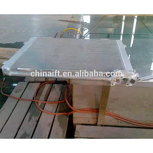 excavator E312 hydraulic oil cooler 650*628mm made in China