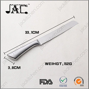 Hot Selling Full Stainless Steel 8 Inch Bread Knife