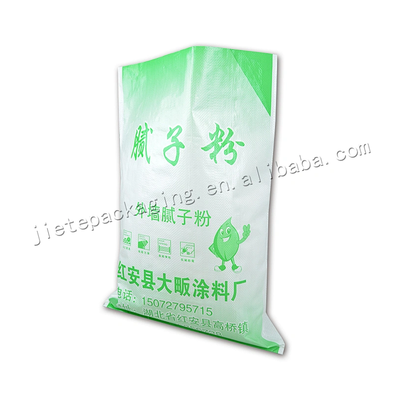 Wholesale 25kg empty pp cement bag for wall putty powder,dry mortar,sand,gypsum powder