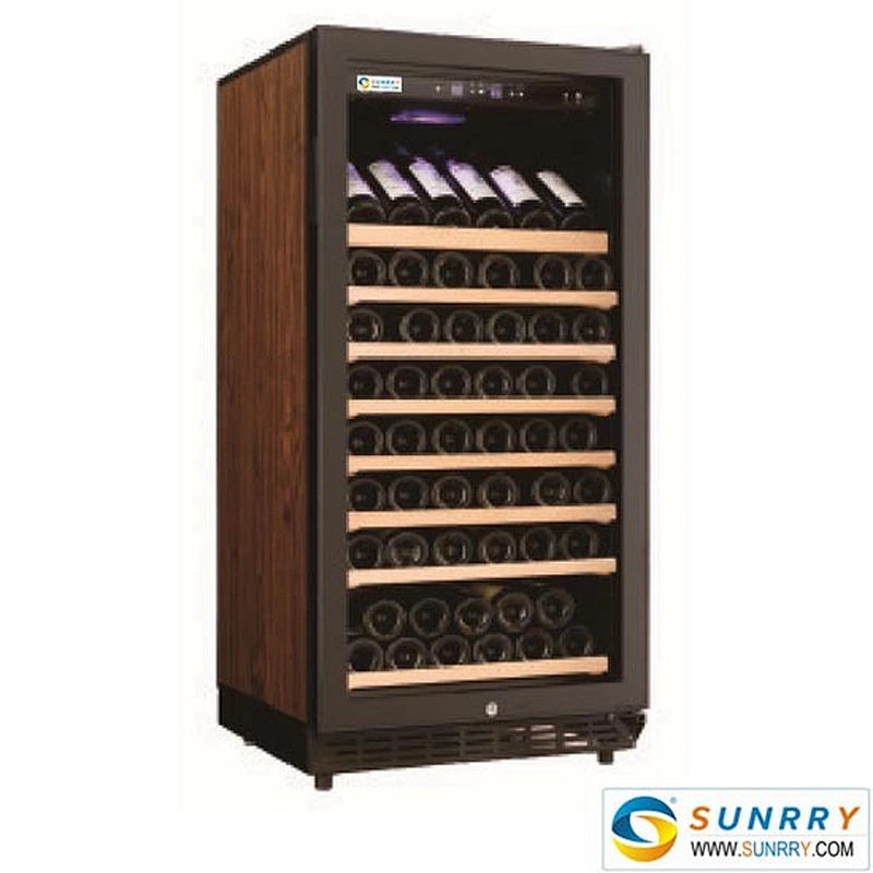 Upright furniture thermoelectric wine cellar