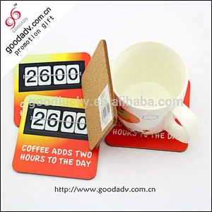 2015 Best selling promotion gift souvenir wooden drink coaster