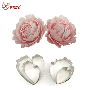 BS103 Flower shaped cookie cutter 4pcs set