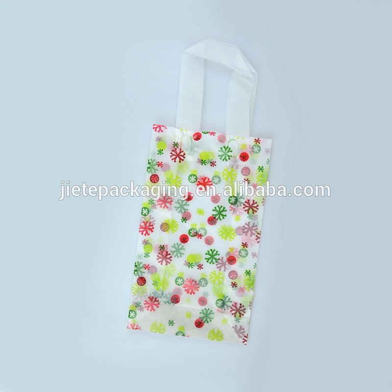 Customized plastic material polyethylene pe bag shopping packing bag