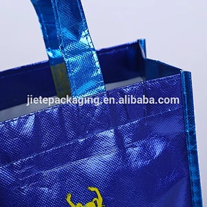 High quality environmental friendly recyclable PP non woven printed shopping bag