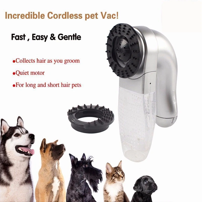 HOT TV SHED NEW PAL INCREDIBLE CORDLESS PET VAC GROOMS DOG CAT HAIR