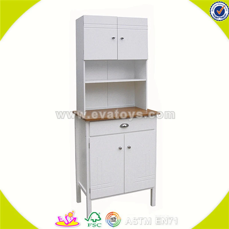 wholesale top quality kids wooden white cabinet superb baby wooden storage W08D025