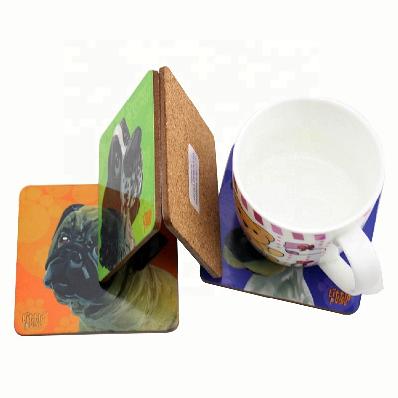 wood coaster/ table mats/cup mats,Custom logo Coasters coffee cup coasters