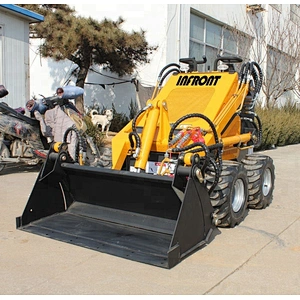 Cheap YFL380 wheel type mini skid steer loader