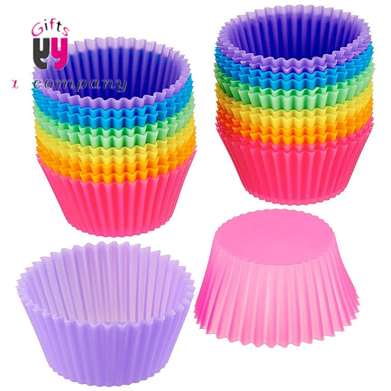 Mini Silicone Egg Bread Baking Cups Silicone Baking Cups Muffin Mould Cupcake Liner