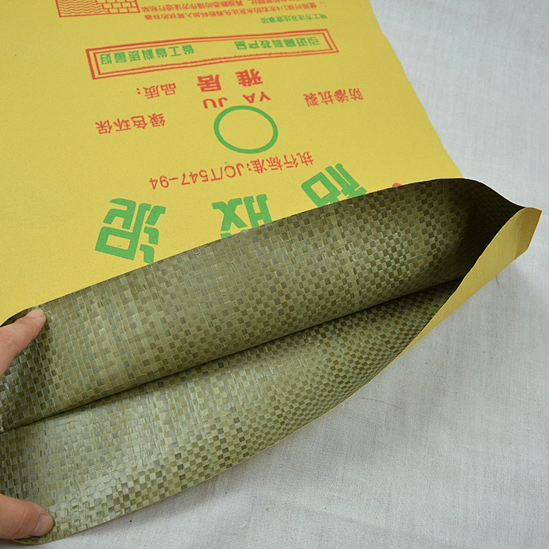 25kg 50kg valve bag, paper laminated pp woven bag for packaging