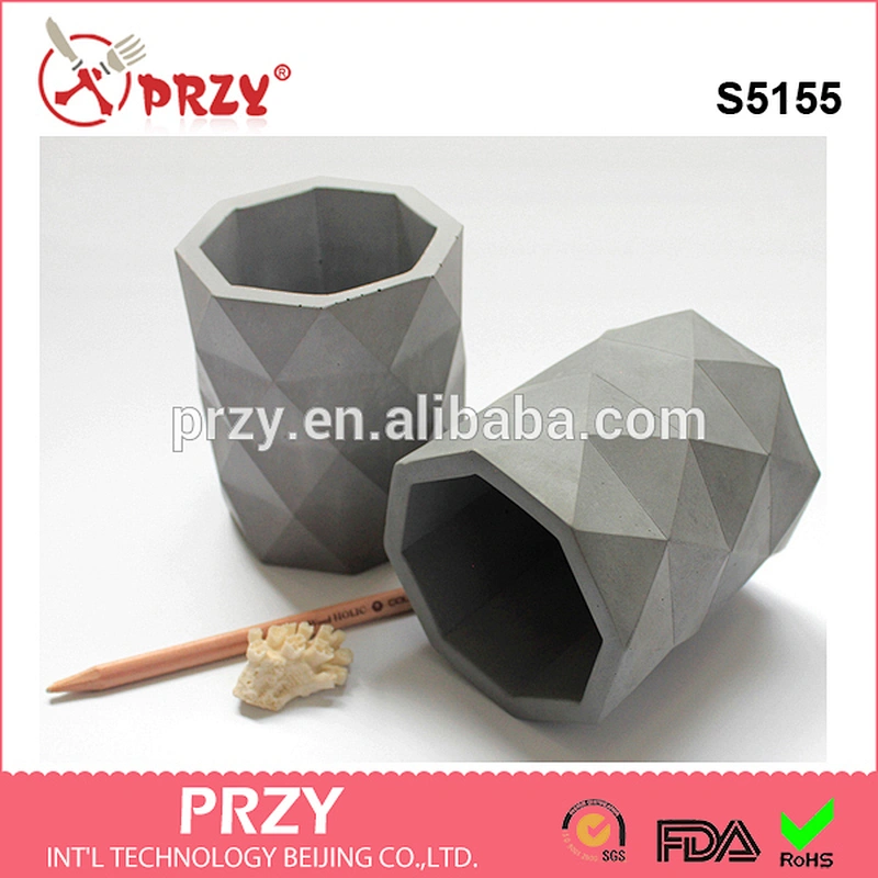 HP0001 Archimedes mold silicone planter molds silicone vase mould