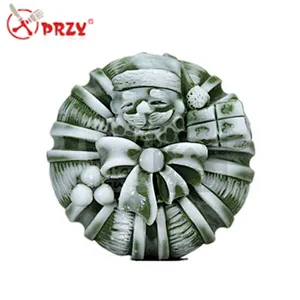 Christmas Santa shaped silicone soap mold diy handmade soap making silicone molds