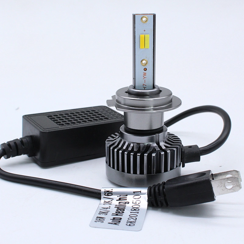 Lightech Waterproof IP68 head light 12V 50W White Yellow 3 Color LED Headlight H7