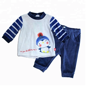 Newborn Baby Girl Clothes Images Fashion Printed T-Shirt Wholesale China Children Clothing Sets