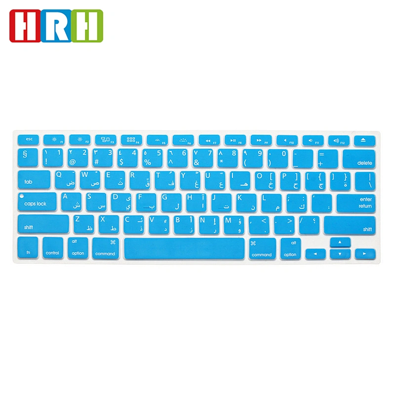 Retail Custom Waterproof Colored Laptop With Arabic english laptop keyboard For Macbook Pro a1342 arabic keyboard