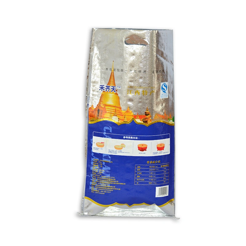 Professional manufacture high quality bopp woven Thai rice bag 10kg