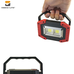 HOT SALE HANGABLE RECHARGEABLE PLASTIC 500 LUMENS WORKING LIGHT 3.7V 2200MAH LI-ION BATTERY OR 4AA BATTERY