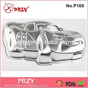 High quality aluminium alloy car shaped cake baking pan