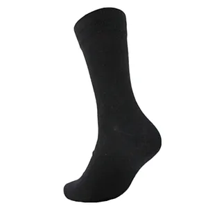 China wholesale custom make your own winter black white mens dress comfortable soft socks men