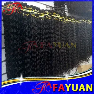 Density Full cuticle 100% raw unprocessed afro kinky curly hair
