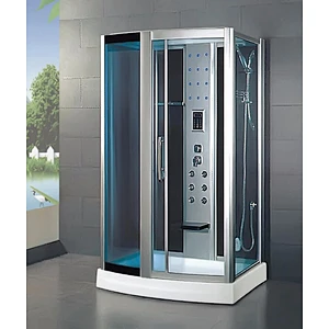 China Factory Best Acrylic Tray Indoor Enclosed Sauna Wet Steam Shower Room