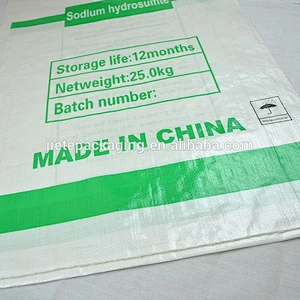 Cheap chemical Industrial and agricultural use plastic printing pp woven bags 50kg 25kg