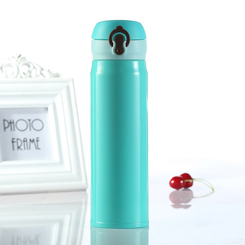Promotional 500 ml Stainless Steel Vacuum Cup Water Bottle Vacuum Flask Personality Mug