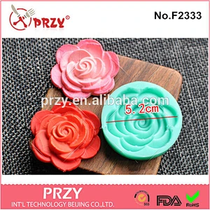 F2333 PRZY Cake Decorating Fondant Flowers Silicone Mold