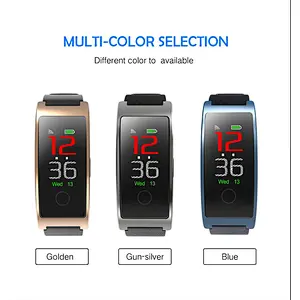 China mobile phone accessories manufacturer support OEM fitness track bracelet with blood pressure support customize your own lo