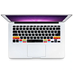 Stock Lot Function Hot key Shortcut Silicone Keypad Skin For Macbook Keyboard Cover laptop computer core