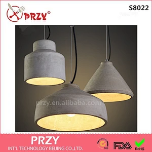 Europe Style Modern Silicone Mould Cement Pendant Concrete Art Lights Silicone Cement Molds Lamp For Restaurant,Cafe