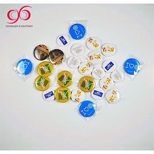 Promotional OEM custom tin drum scout badges kenya