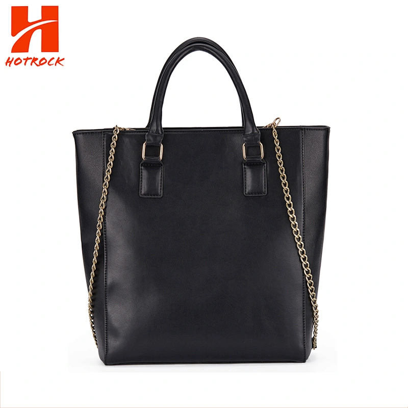 China supplier bulk buy colourful classical design women handbags with metal chain