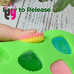 cake chocolate Jelly bean star shell bear heart molds silicone