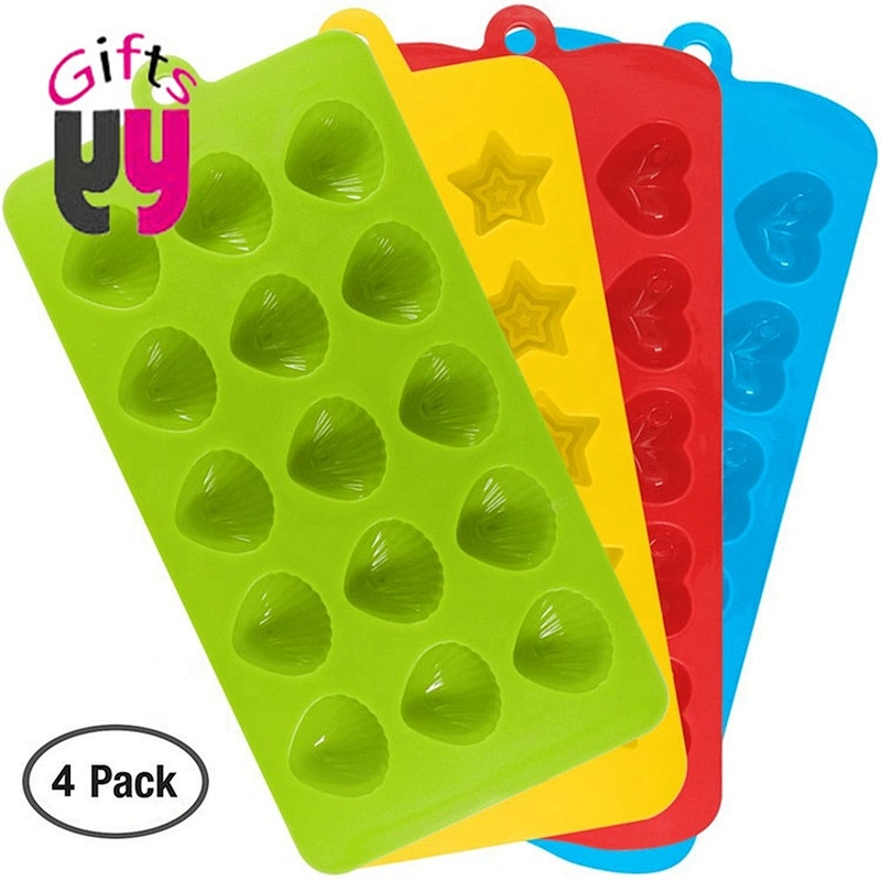 cake chocolate Jelly bean star shell bear heart molds silicone