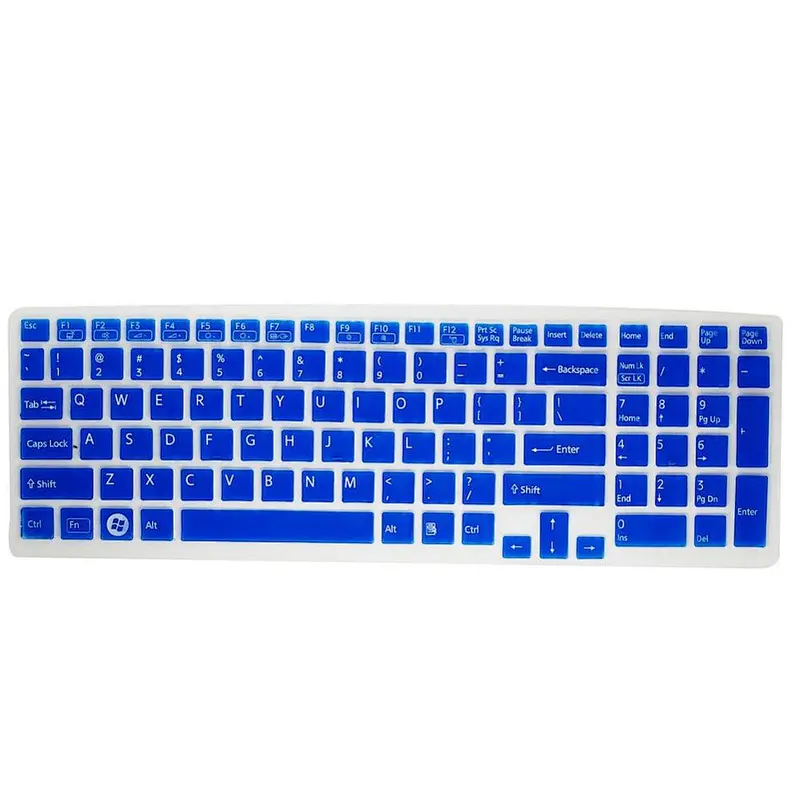 Silicone Keyboard Cover Skin keyboard protector keyboard skins for SONY VAIO EB(15.5 inch)