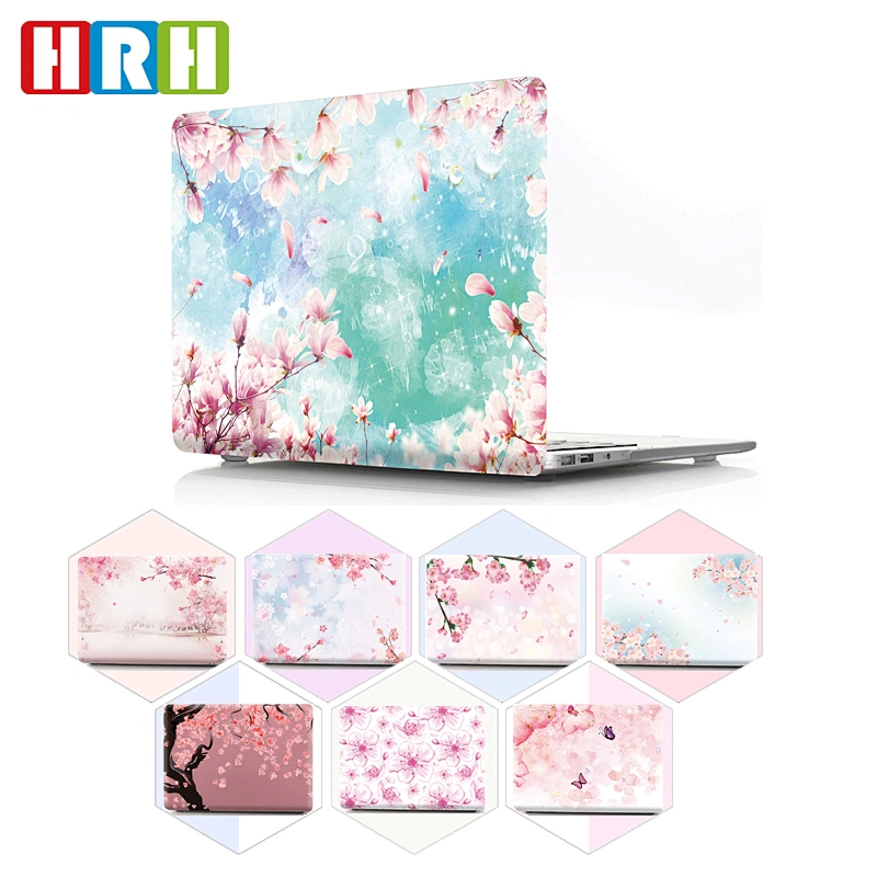 Cherry Blossom Custom Hard Laptop Case Laptop Body Shell Protective for Macbook custom print case 14 inch hard case for laptop