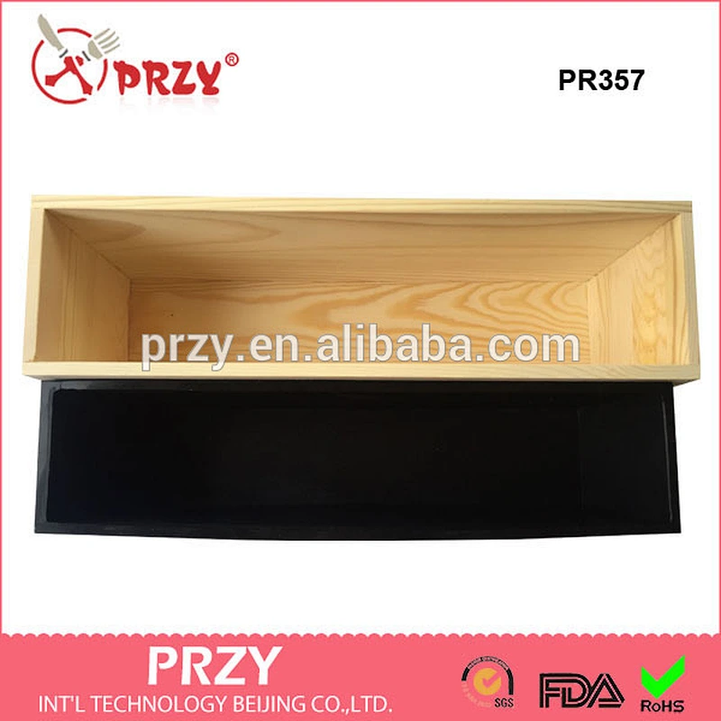 PR357 PRZY 12 inches Tall Skinny no bowing toast mold handmade silicone soap mold