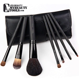 7pcs Makeup Brushes Set For Women Professional Soft Face Lip Eyebrow Shadow Makeup Brush Set Kit With PU Leather Bag