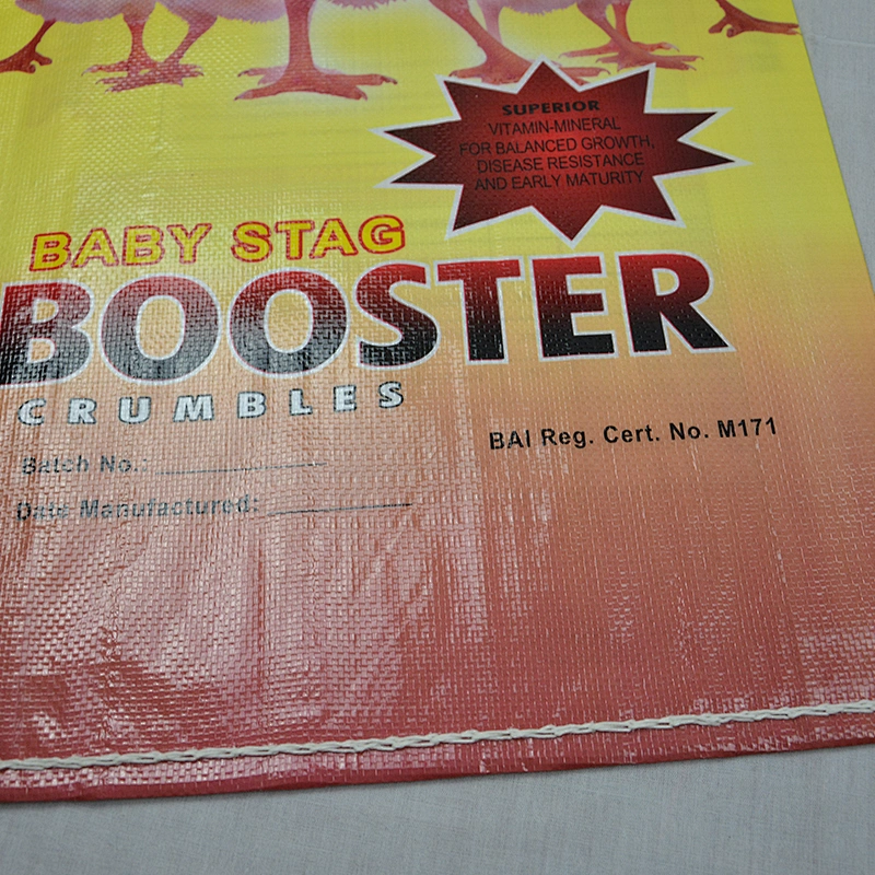 pp woven chicken feed sack for seed packaging 50kg 25kg,chicken feed recycle packaging