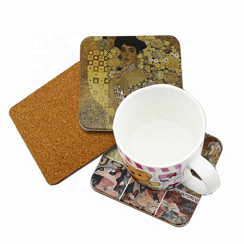 Custom round shape Printed drink Beer Coasters for wine