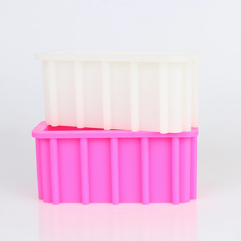 PR363 Silica gel Rectangle  Tall Skinny Toast Mousse Cake Tools Silicone Loaf Soap Mold