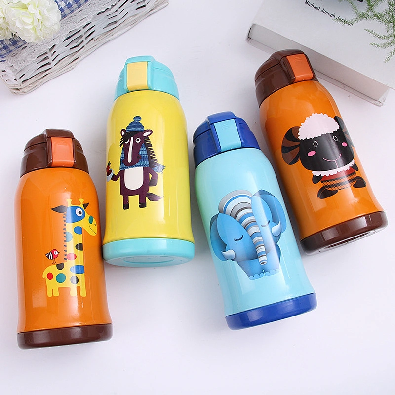GOOD quality 600ml food grade vacuum mug with straw for children and baby