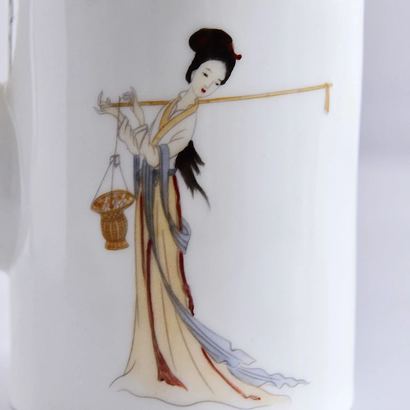 China Supplier Best Selling in-Stock Tea Set Handmade Ceramic Tea Pot Gift Set Porcelain Bone China Kung Fu Tea Set