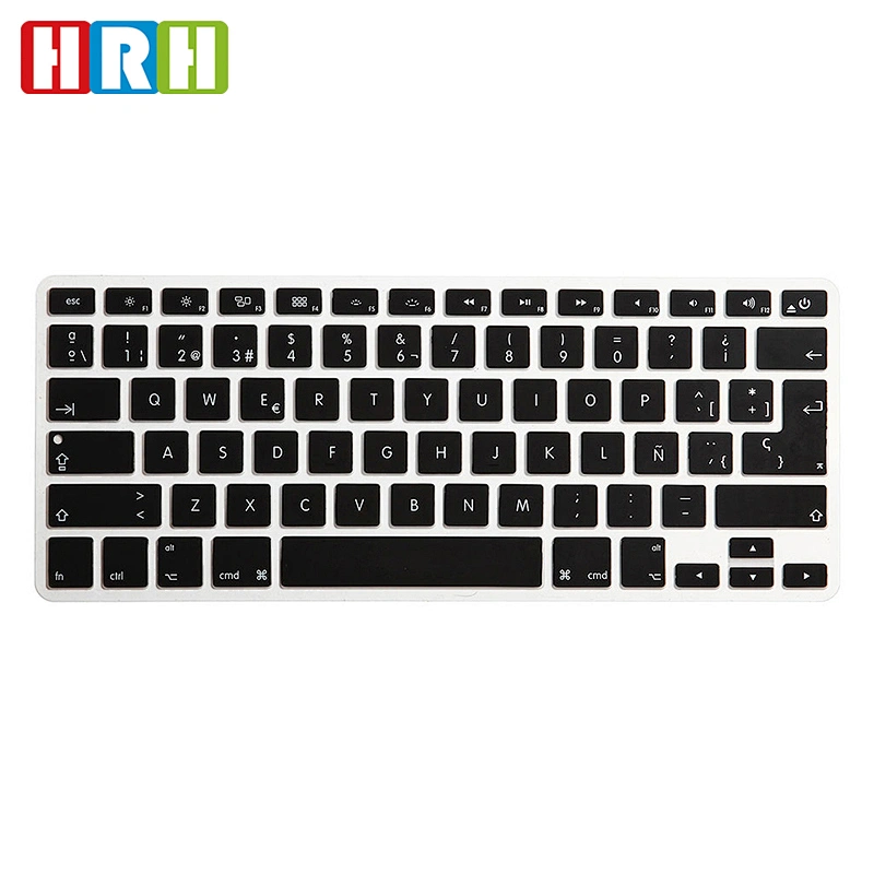 EU/US Layout Spanish Laptop Skin silicon keyboard cover custom print  for macbook 13 new 2016  Air Pro Retina