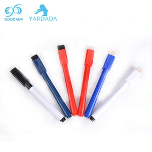 Multi colors marker erasable writing board magnet marker pen