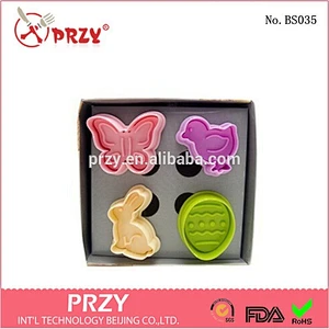 Bird&Butterfly &Easter Egg&Rabbit Shape Fondant Cake Cookie cutters