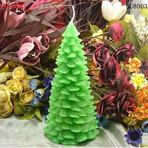 Factory price Christmas tree mold Candles silicone Soap mould christmas candle silicone molds