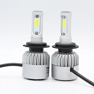 All In One Led Car Headlight S2 H1 H3 H4 H7 H8 H11 With Fan